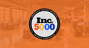 Image of the Inc. 5000 award logo