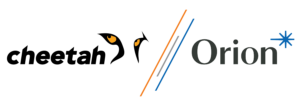 Cheetah and Orion logos